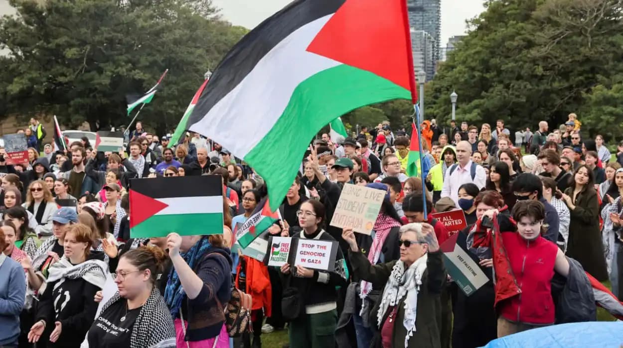 Australia's Palestine Marches Declared "High Risk" by Israel Centre