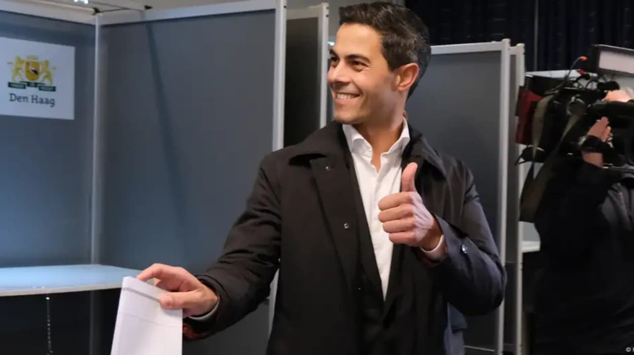 Dutch exit polls: Centrist D66 beats Freedom Party