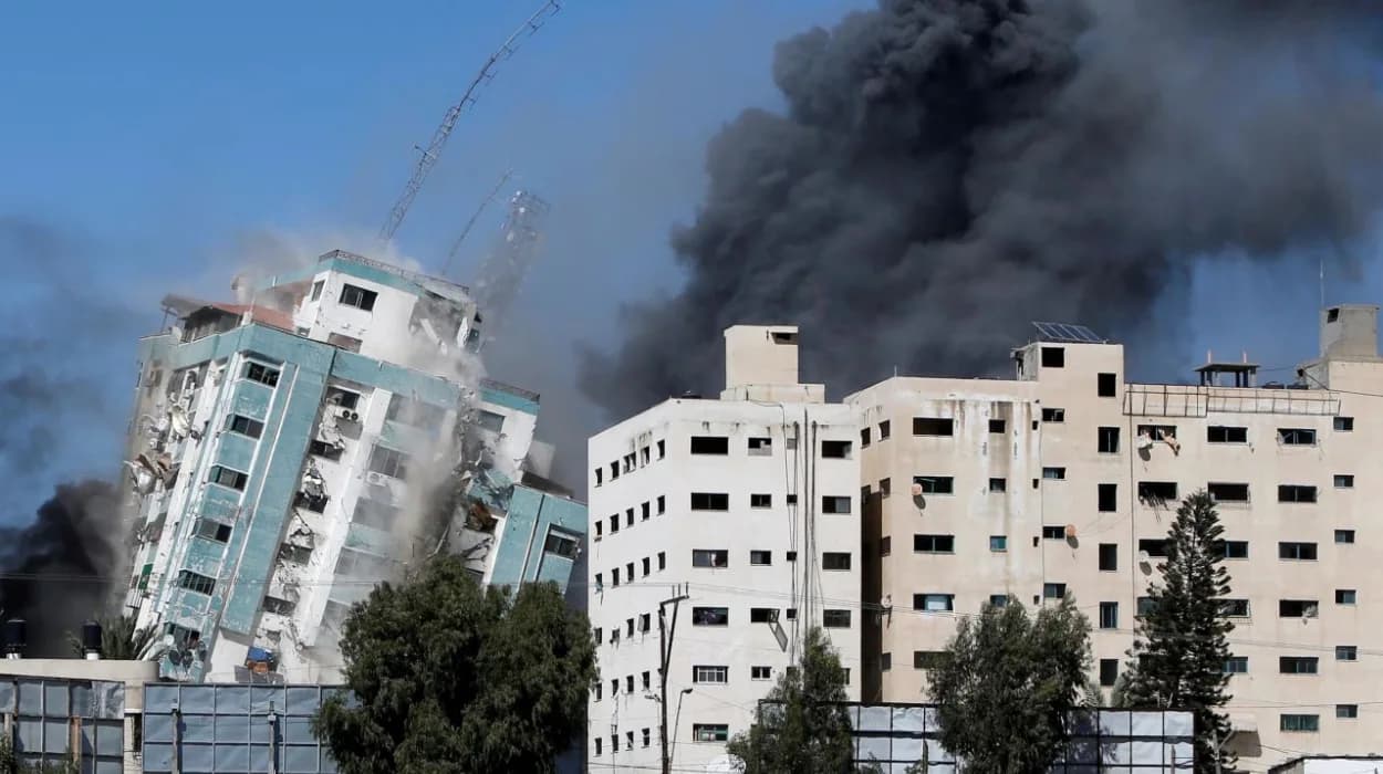 Israel Airstrike Destroys Gaza Residential Building, Numerous Casualties