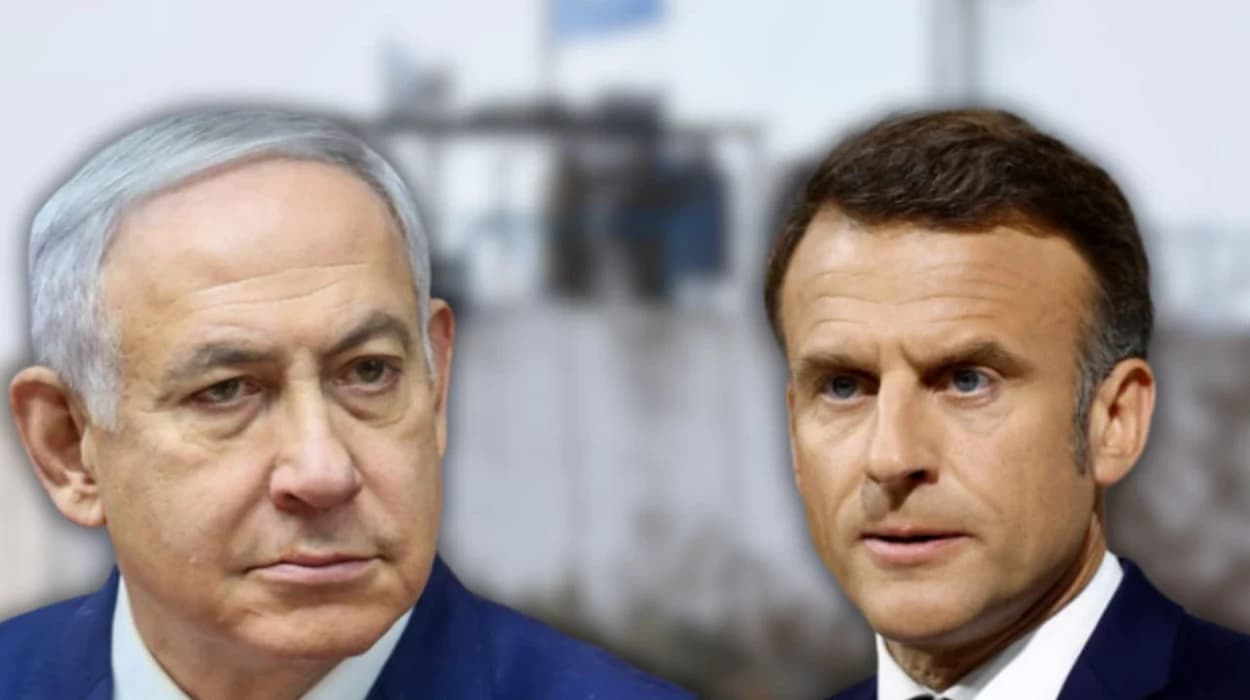 Israel bars Macron visit over Palestine recognition