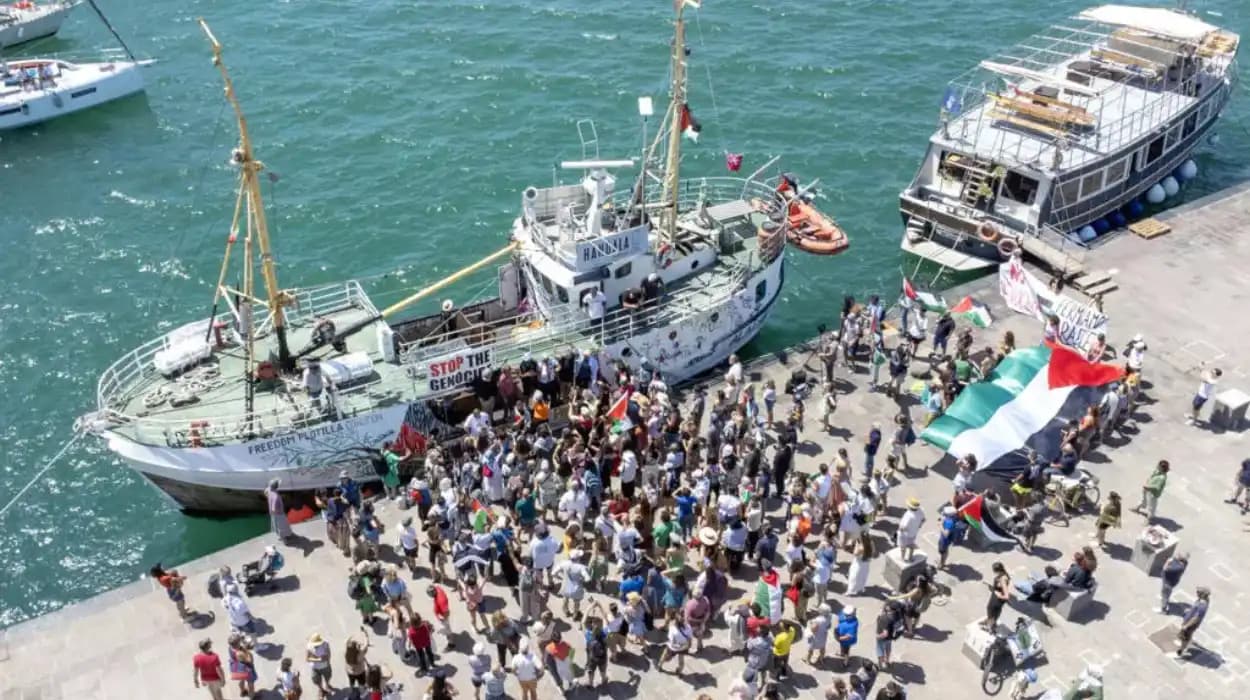Israeli Military Seizes Gaza Aid Flotilla Handala, Detains 21 Activists
