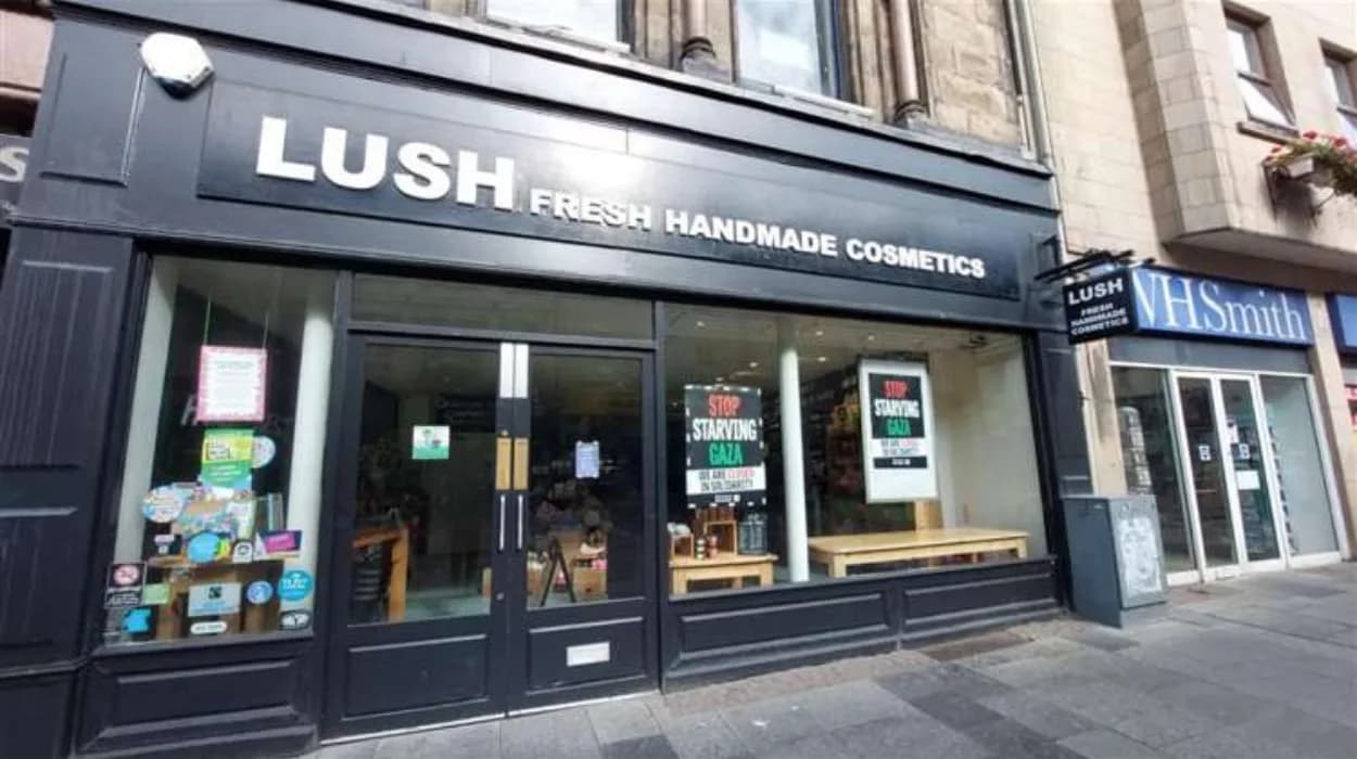 Lush Closes UK Stores in Solidarity with Gaza Crisis