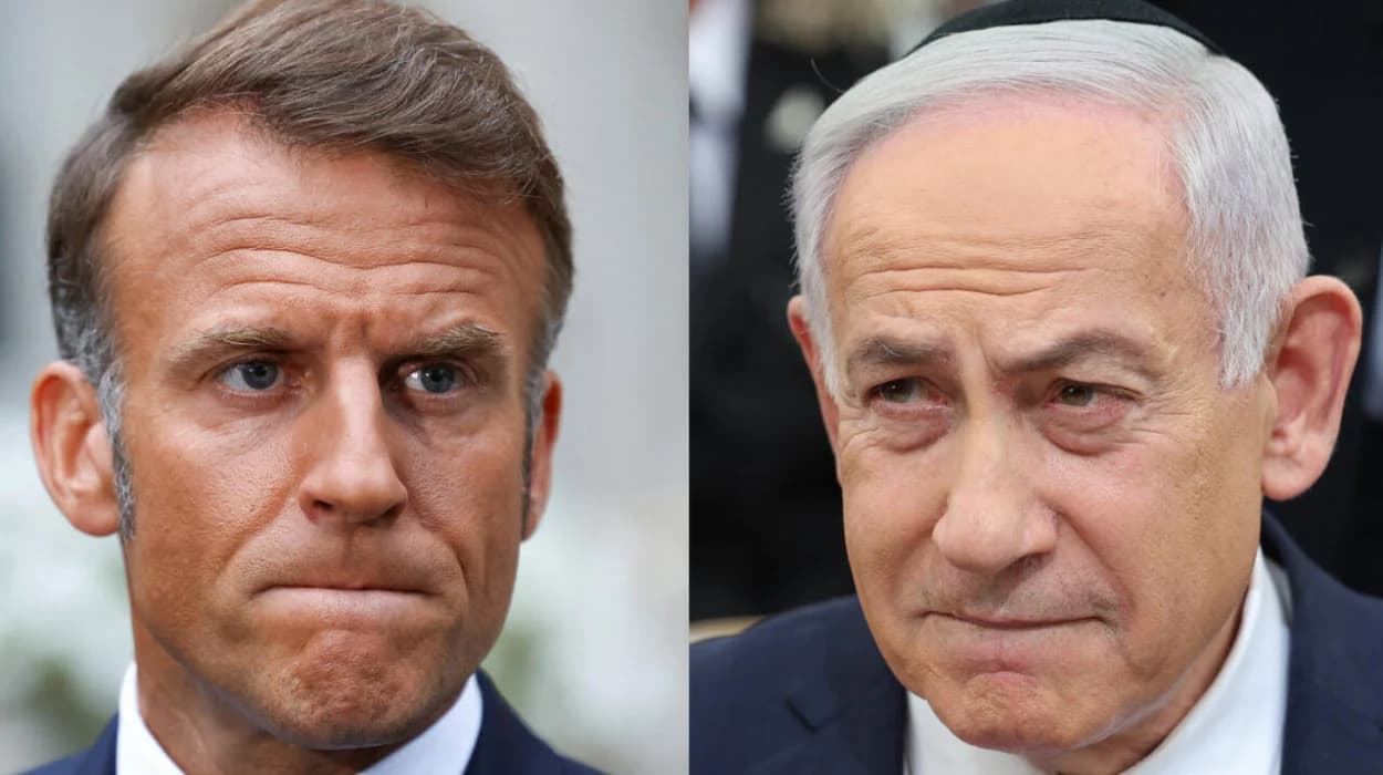 Macron rejects Netanyahu's antisemitism criticism