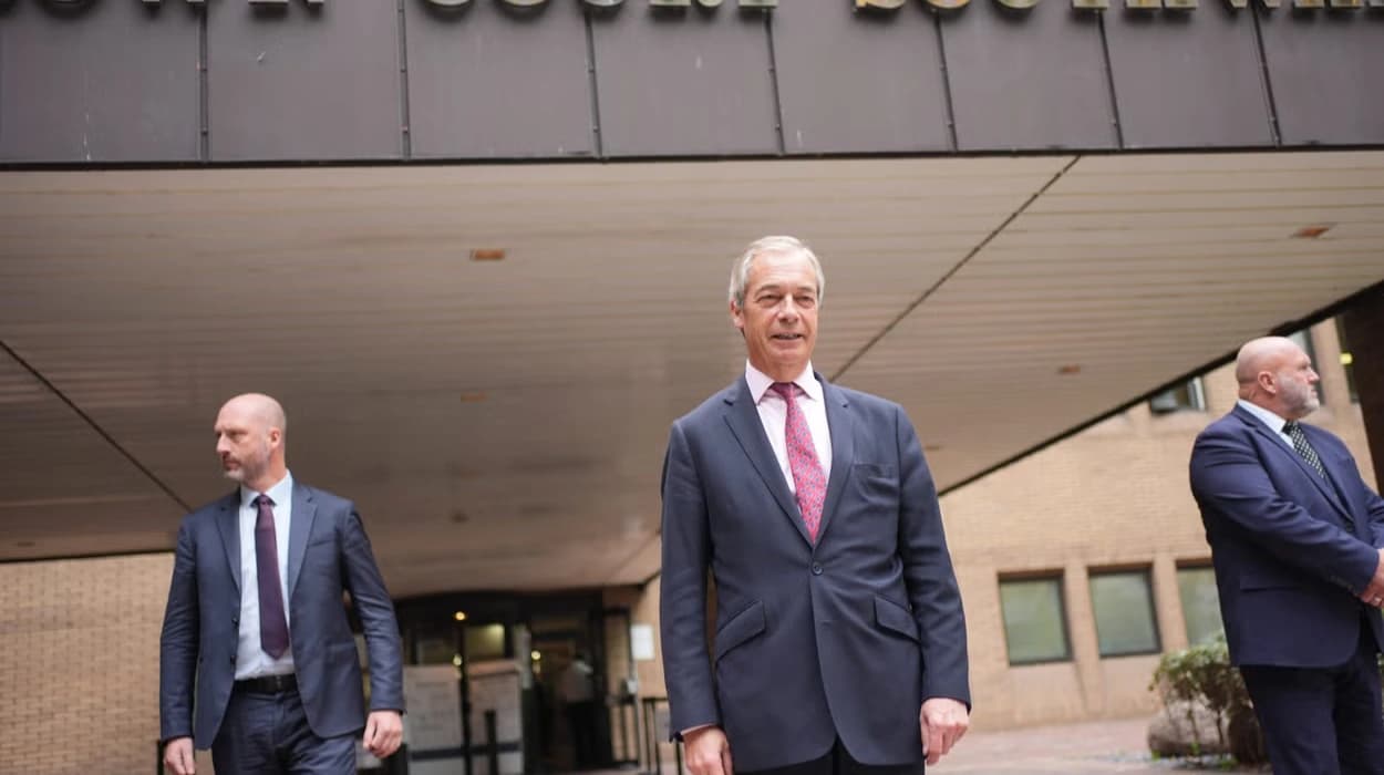 Nigel Farage tells court he feared migrant attack