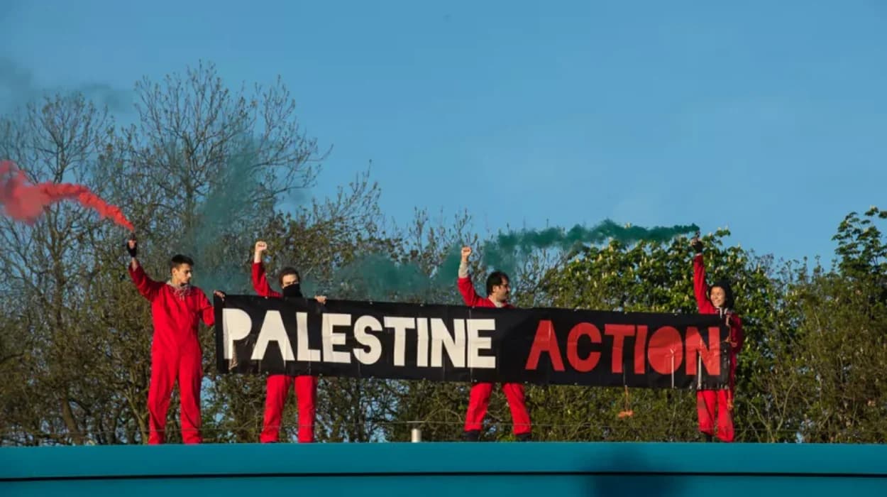 Palestine Action activists cleared over Elbit factory raid as Tories demand retrial
