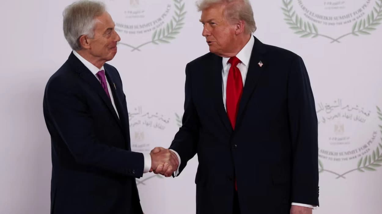 President Trump appoints Tony Blair US military leader to Gaza reconstruction board