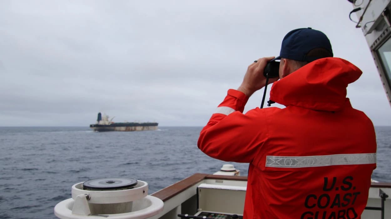 Russian-flagged oil tanker seized by US in Atlantic