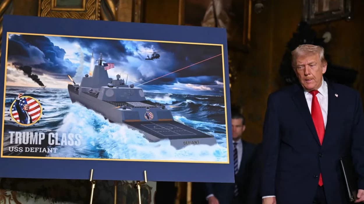 Trump's Naval Armada Displays Power Projection Near Iranian Waters