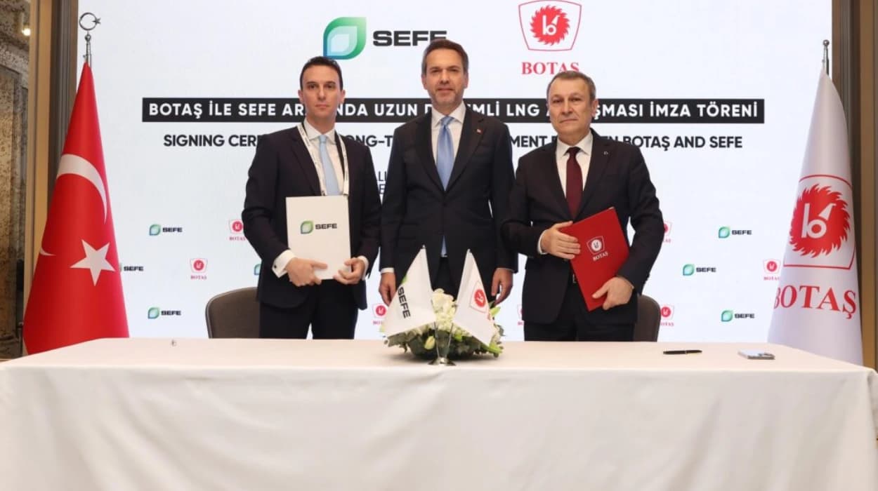 Turkey diversifies gas sources with new liquefied natural gas pacts
