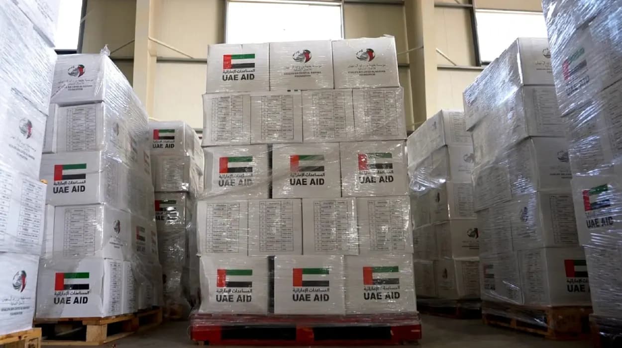 UAE’s 65th Gaza Airdrop Delivers 500+ Tonnes Under Birds of Goodness