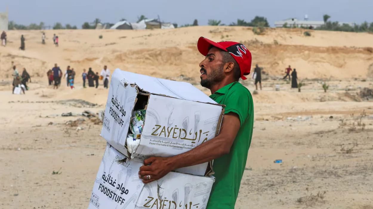 UAE and Jordan Deliver 500 Tonnes of Food Aid to Gaza